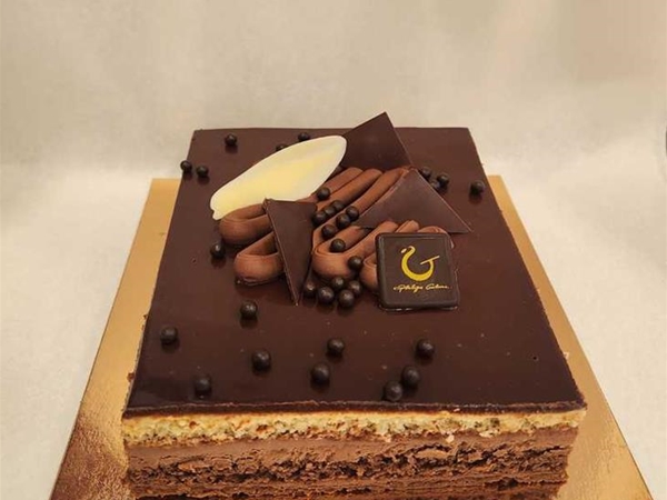 Entremet L'Intense chocolat et caramel